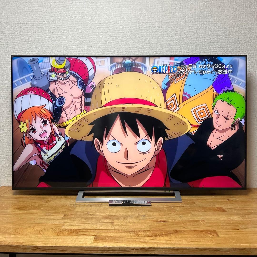 東芝 65V型 4Kチューナー内蔵 液晶テレビ レグザ 65M540X W録画○