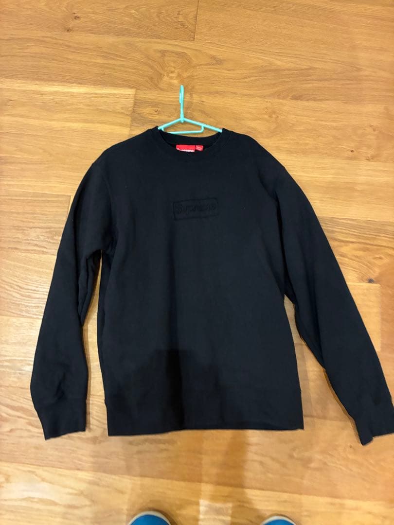専用）supreme Cutout Logo Crewneck