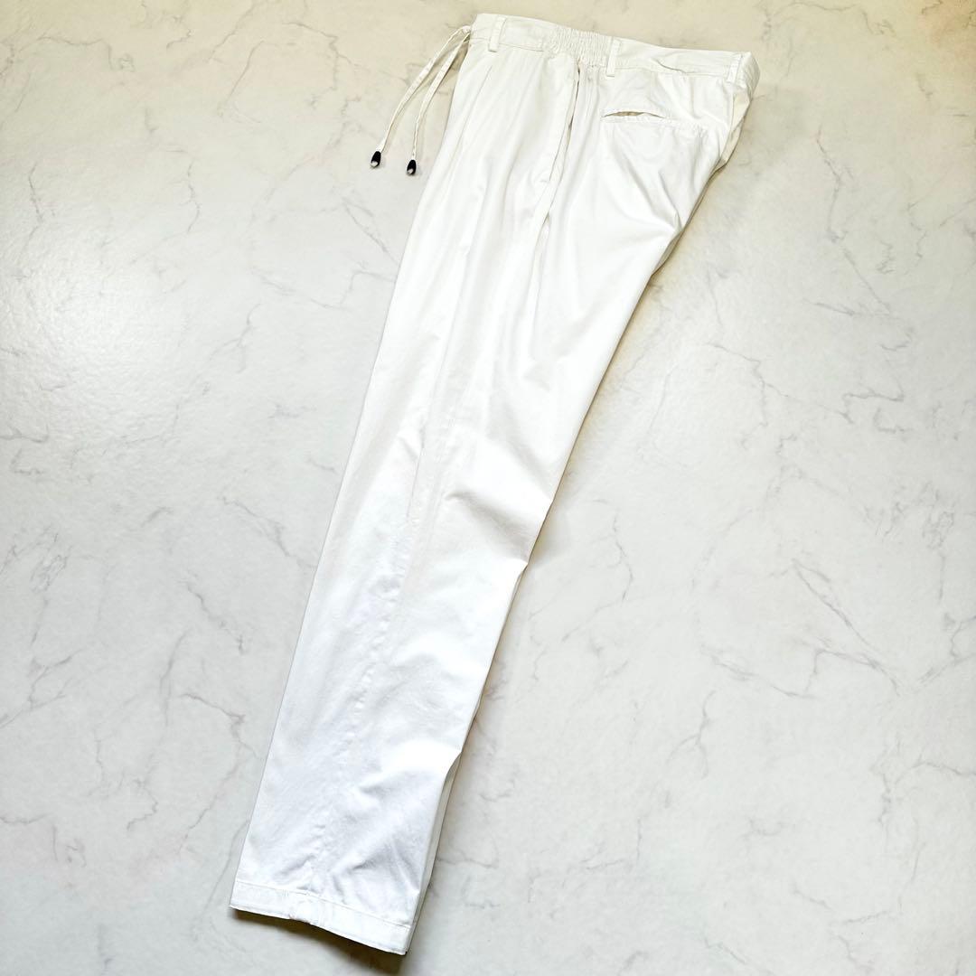 XL相当 50◎ジャブスアルキヴィオ マサッチョ コットンツイルパンツ 白 近年