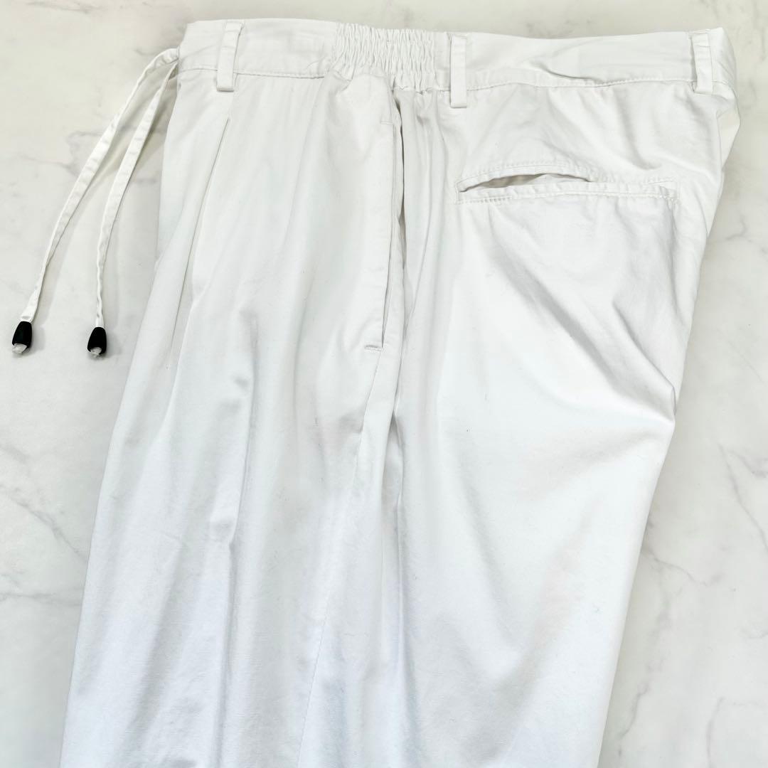 XL相当 50◎ジャブスアルキヴィオ マサッチョ コットンツイルパンツ 白 近年