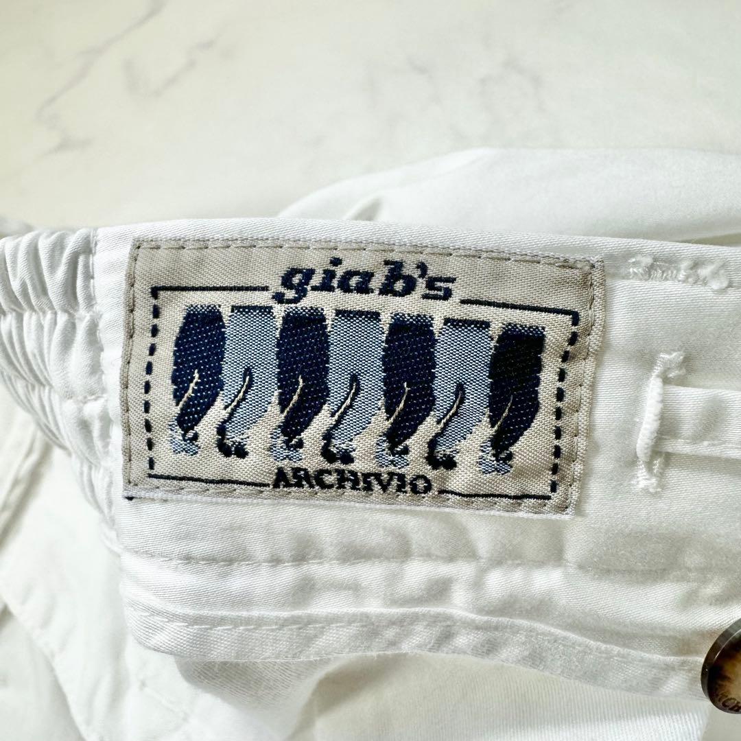 XL相当 50◎ジャブスアルキヴィオ マサッチョ コットンツイルパンツ 白 近年