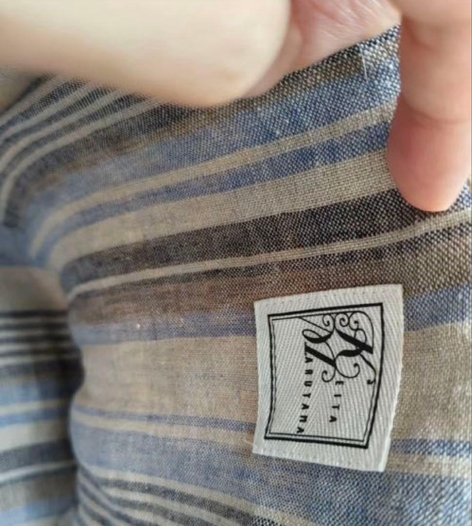 ナナ❗️タグ付き未使用！ケイタマルヤマ　レモンと花のビーズ刺繍付きかごバッグ