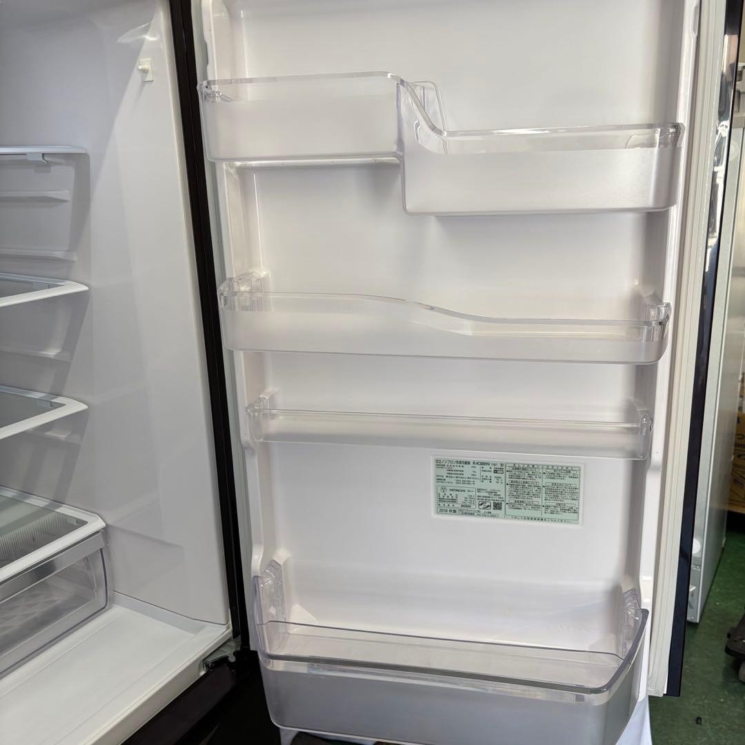 72　スリム　冷蔵庫　日立　大型　300-400ℓ　安い　綺麗　右開き　設置無料