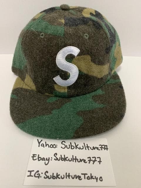 Supreme S 5 Panelシュプリームキャップ キャモ 迷彩　帽子　希少