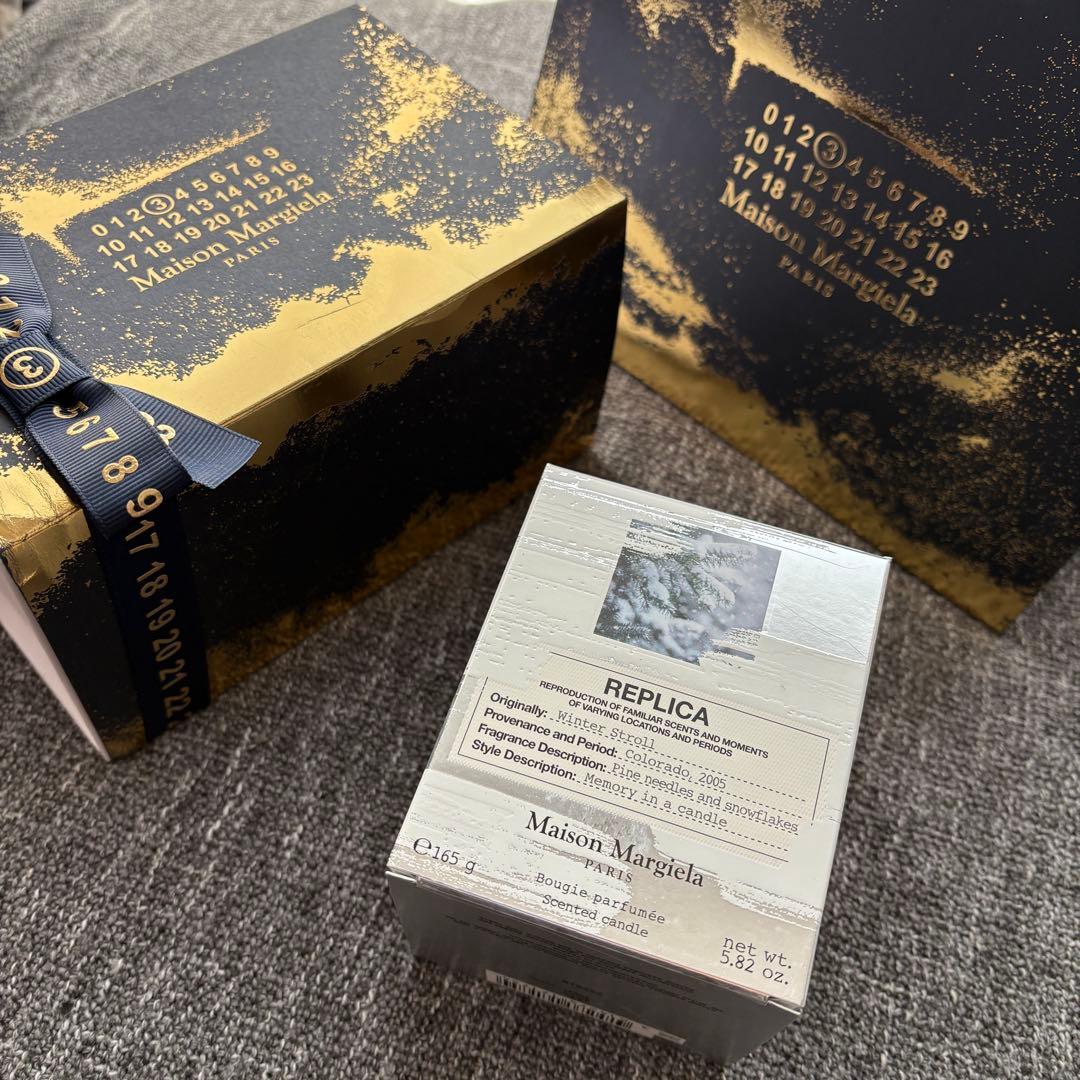 メゾンマルジェラ レプリカ キャンドル ウィンターストロール　限定 165g