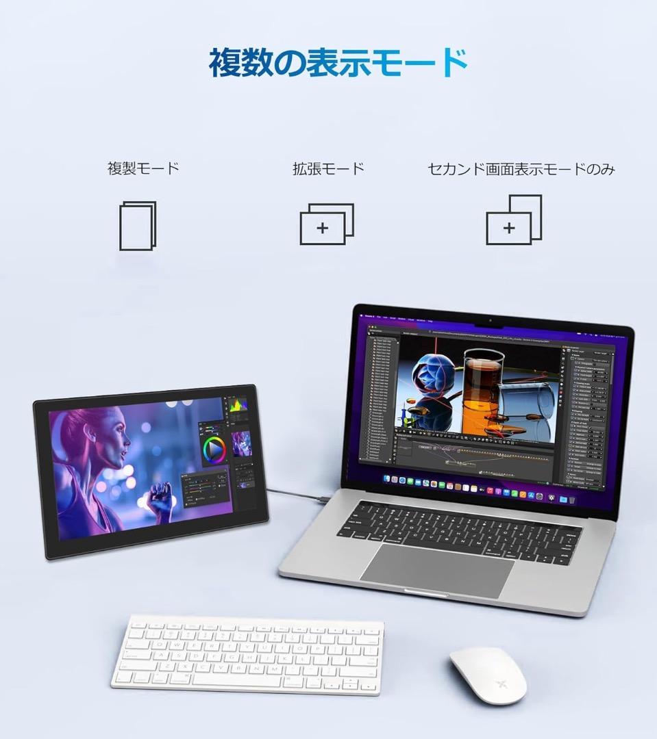 Mayfee! 7インチタッチスクリーンモニター1920×1080ピクセル