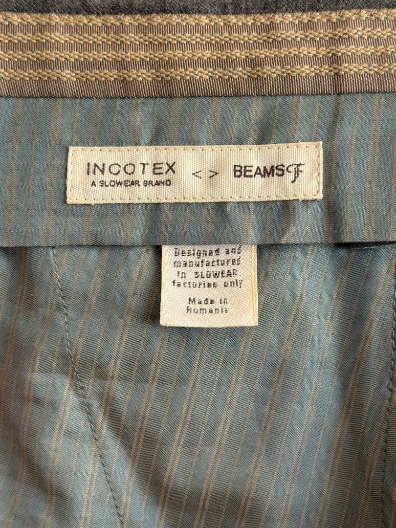 ［美品］INCOTEX✖︎BEAMS ウールスラックス