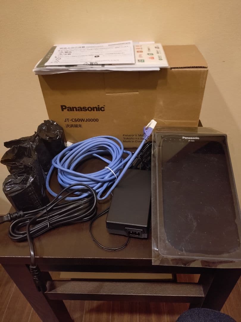 【未使用品】パナソニック 据置型決済端末 JT-C60決済端末用 ロール紙４巻付