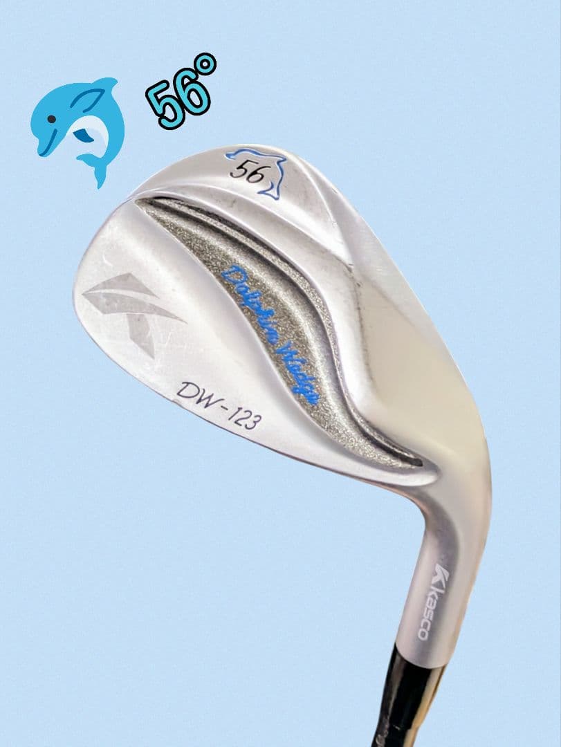 ゆ*ー様 バンカーに強い キャスコ ドルフィンウェッジ DW-123 56° K