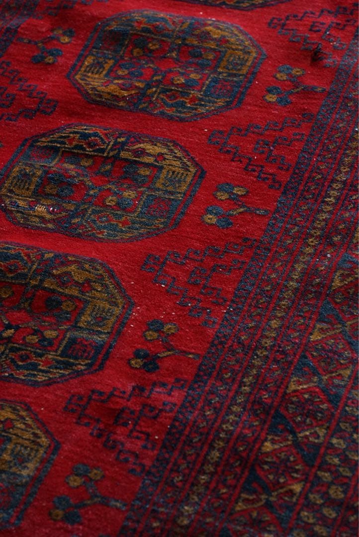 【上質】　トライバルラグ　ペルシャ絨毯　ビンテージ