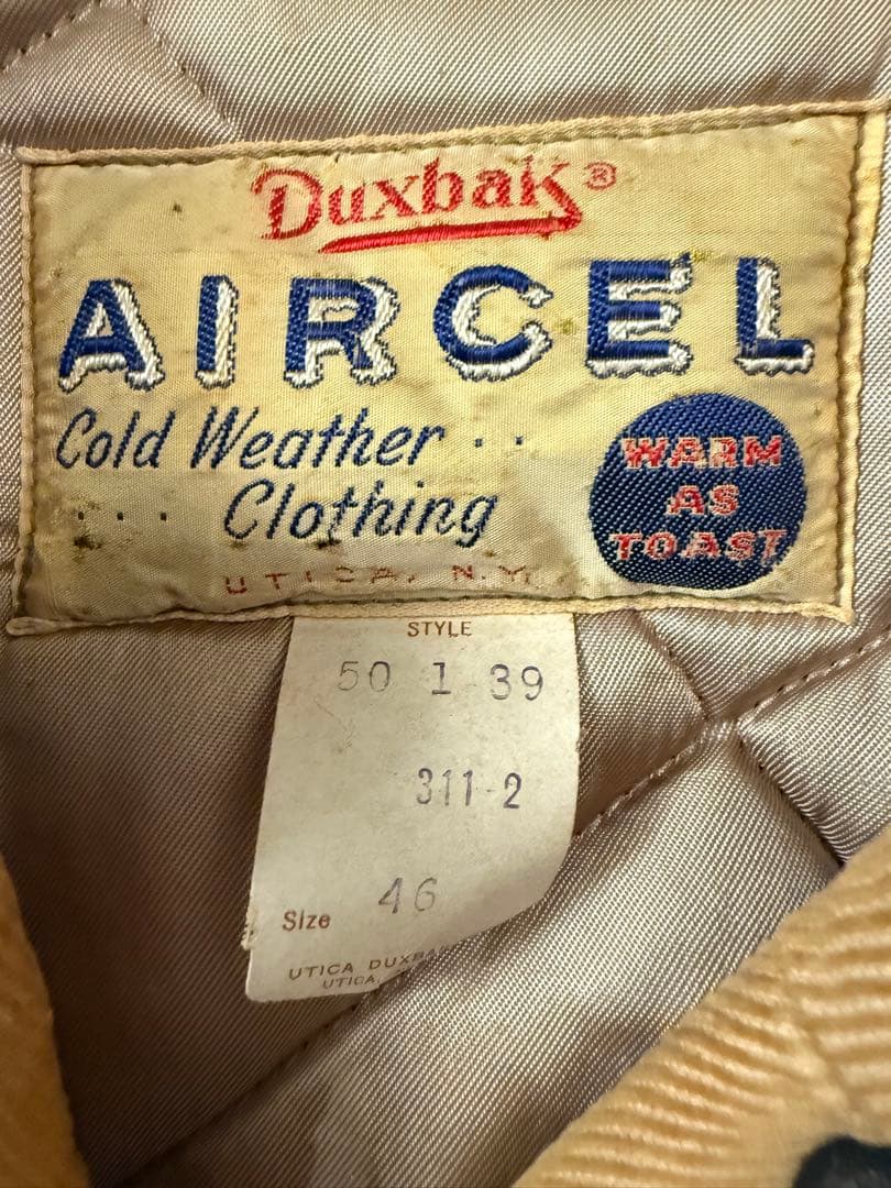 60s DUXBAK Duck Print Vest デッドストック