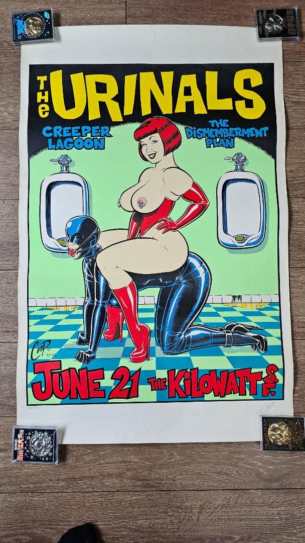 coopクープ シルクスクリーンポスター/シリアルナンバー&サイン入オリジナル