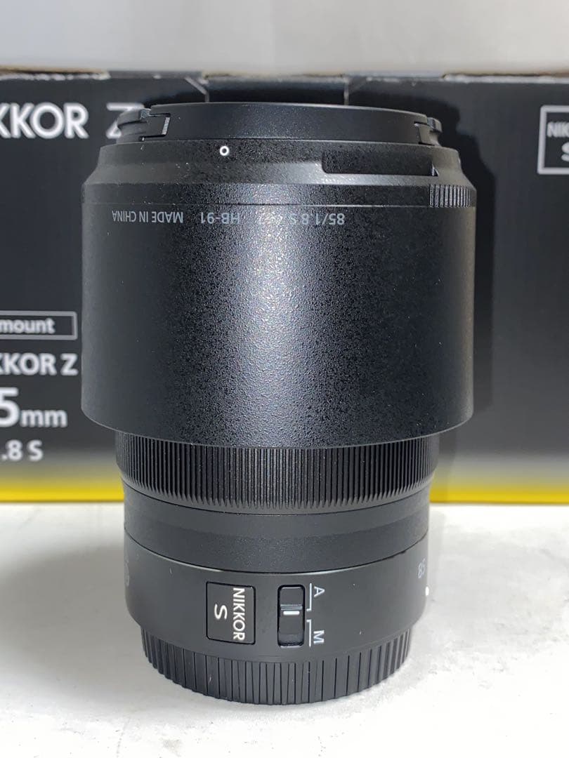 【美品】Nikon NIKKOR Z 85mm f1.8 S Zマウント