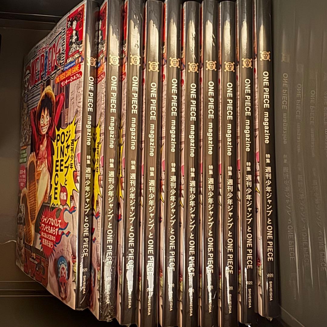 ワンピースマガジン　プロモ付き　未開封　10冊