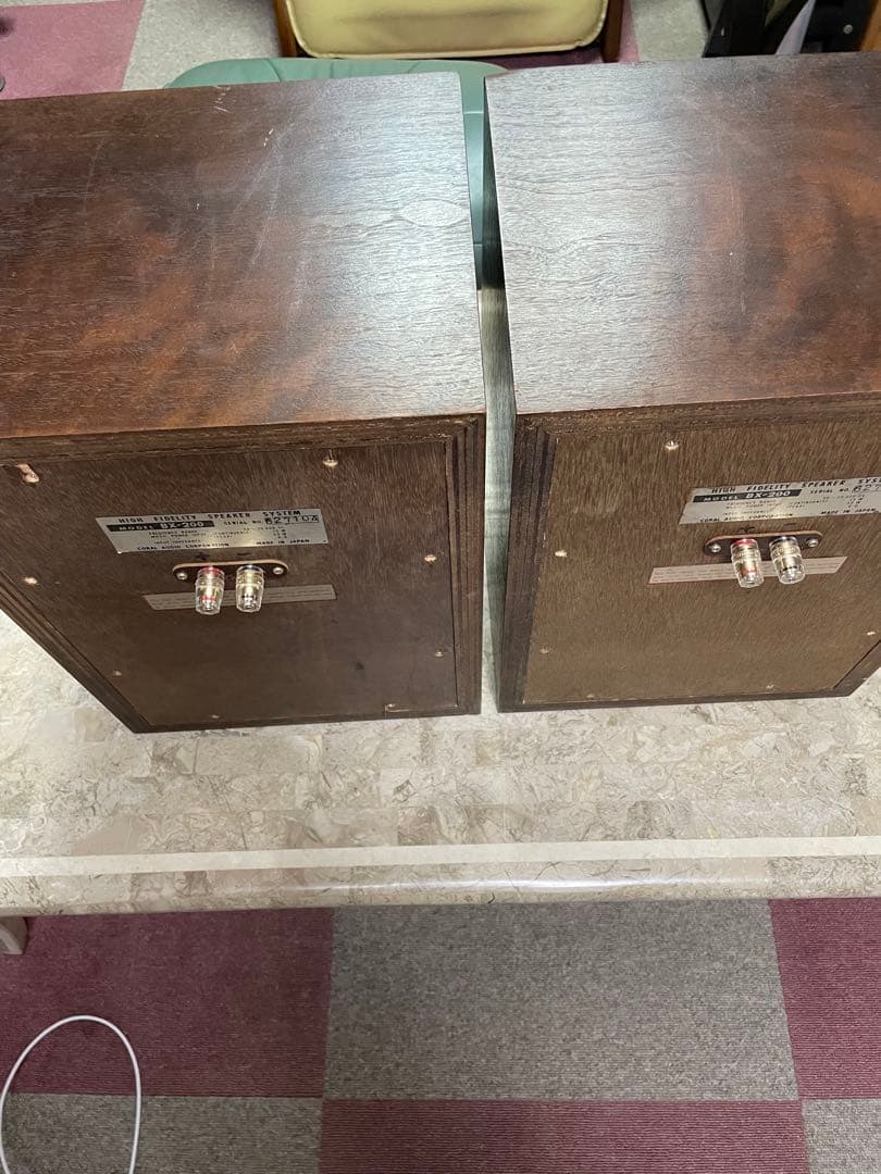 コーラル　BX-200 希少スピーカー