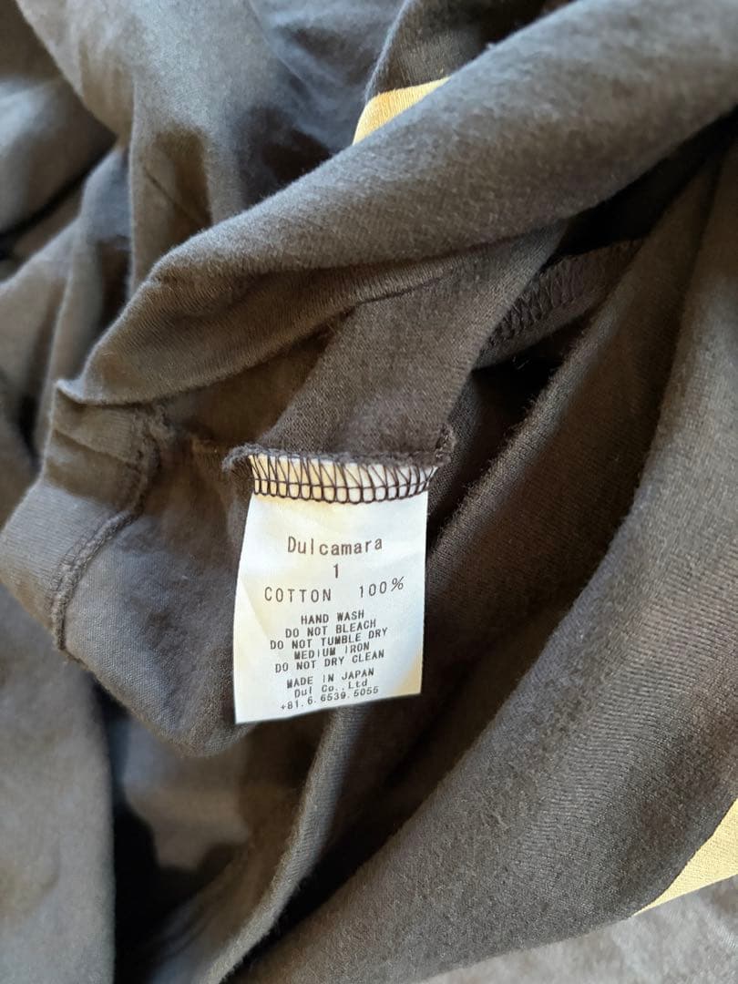 Dulcamaraドゥルカマラ グリッチボーダーロンT