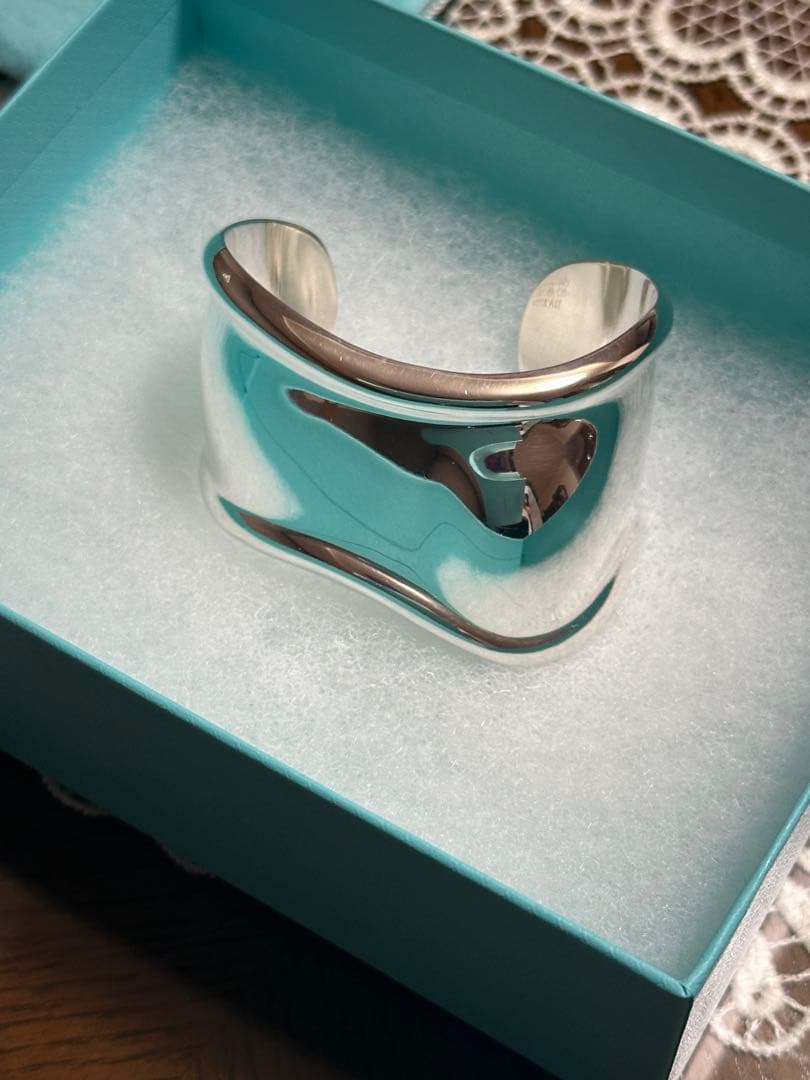美品　ティファニー　ボーンカフ　Tiffany&Co. エルサ・ペレッティ
