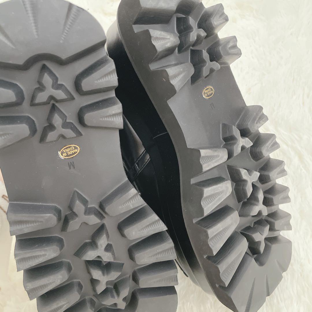 【Darich】ダーリッチ プラットフォームローファー✨BLK M size