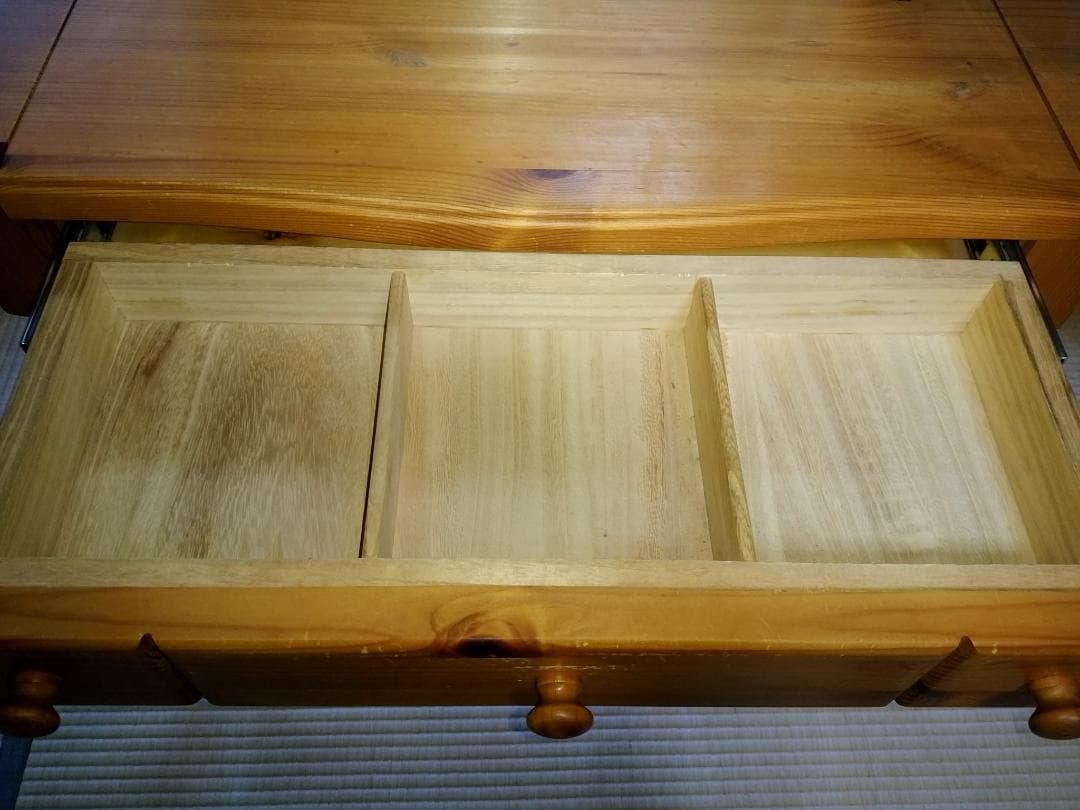 CHARDONNAY　シャルドネ　机　鏡台　ドレッサー　2-1　※机部分のみ