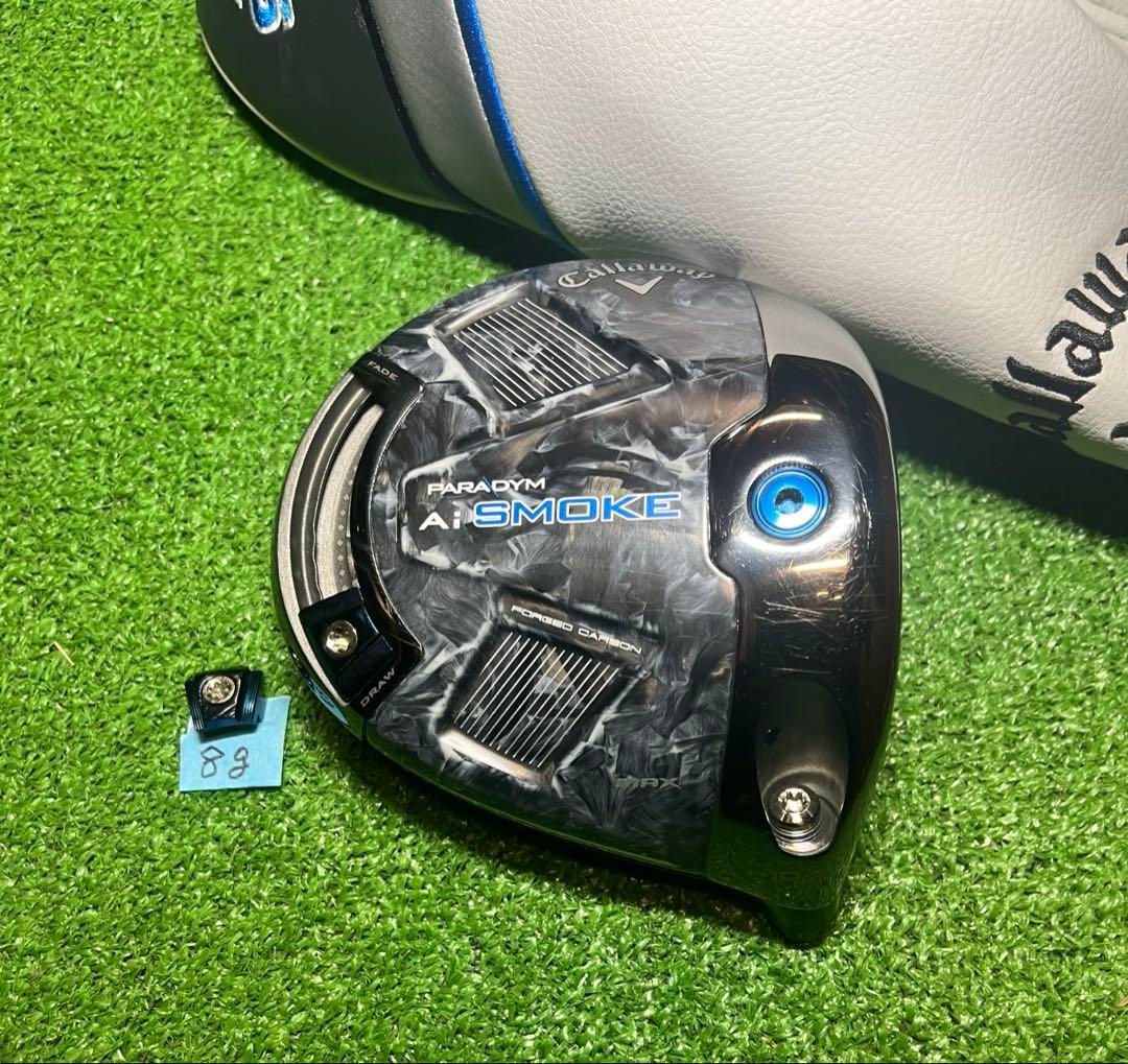 キャロウェイパラダイムAi SMOKE MAXドライバー 10.5°ヘッドのみ