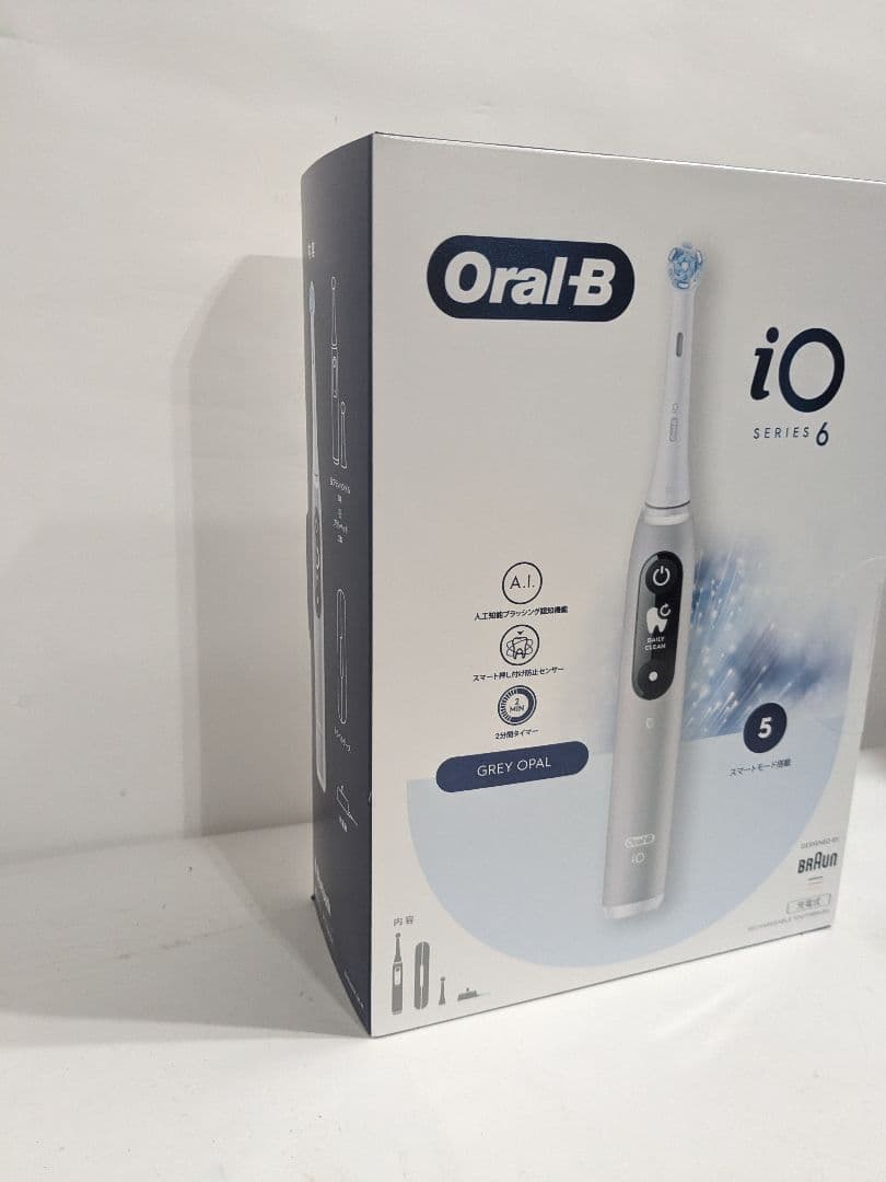 【未開封】iOM62I61KGR-W iO6 グレ－オパール｜オーラルB 公式