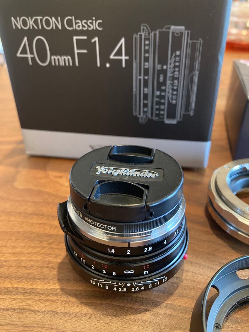NOKTON Classic 40mm F1.4 SC eマウントアダプタ付