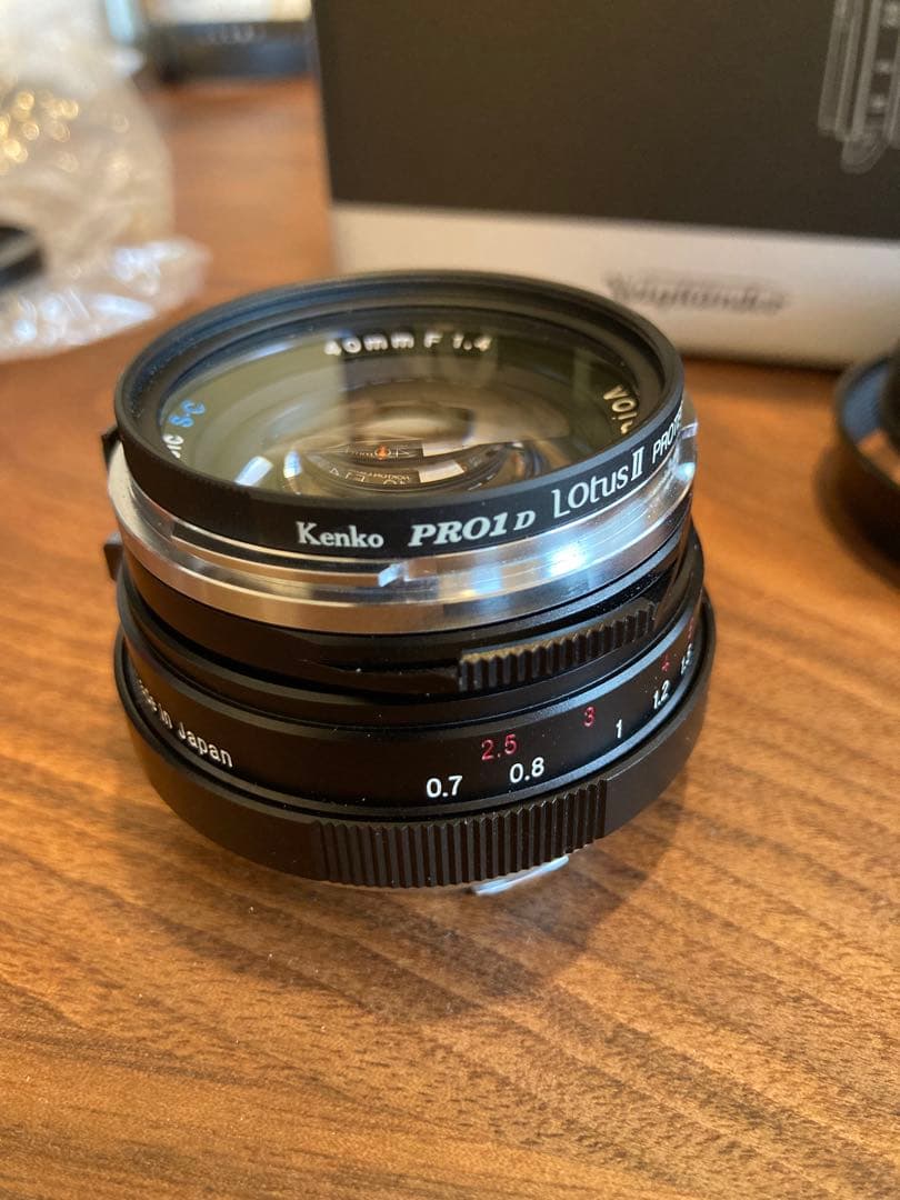 NOKTON Classic 40mm F1.4 SC eマウントアダプタ付