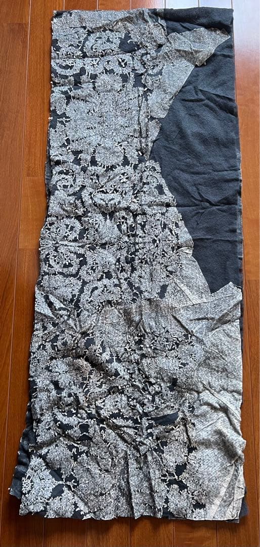 新品未使用 ファリエロサルティ 豚革パーツ付きストール