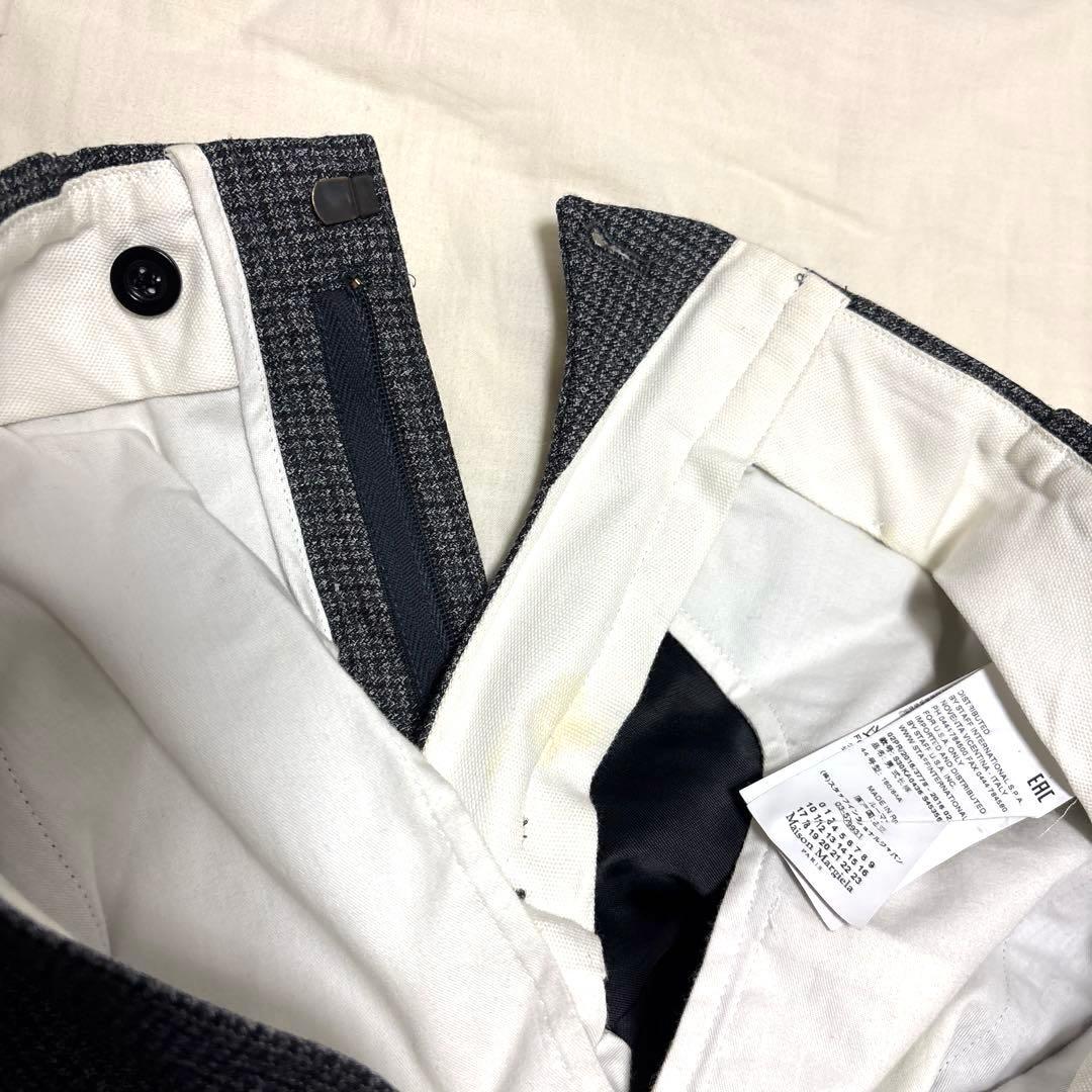 Maison Margiela 10 メゾンマルジェラ ウール スラックス 44