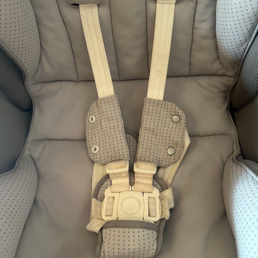 アップリカ ユラリズム オート AC ペールグレー ハイローチェア