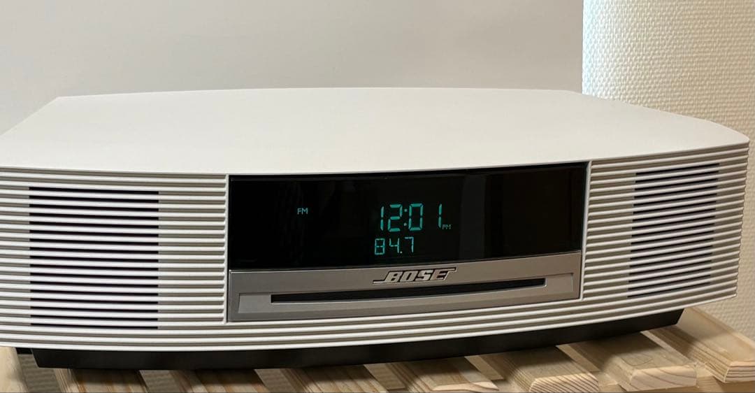 【CD再生可能】BOSE Wave Music System プラチナムホワイト