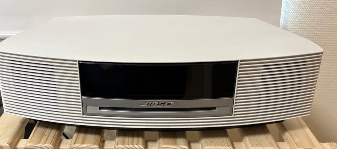 【CD再生可能】BOSE Wave Music System プラチナムホワイト