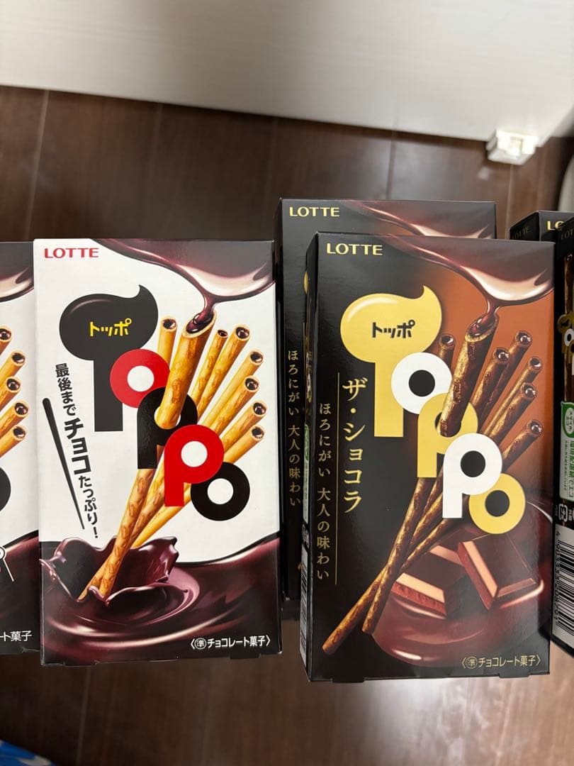 チョコレート菓子　まとめ売り　ロッテ　トッポ　ザ・ショコラ　90箱