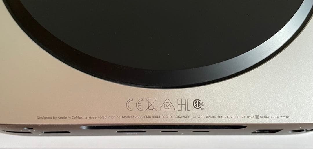 2023年Mac mini M2 8GB 1TB 美品 外箱あり