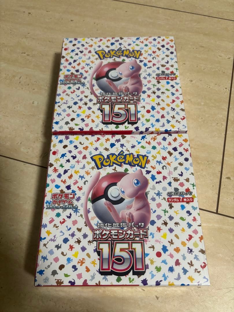 ポケモンカード151 シュリンク付 ホワイトフレア シュリンク付