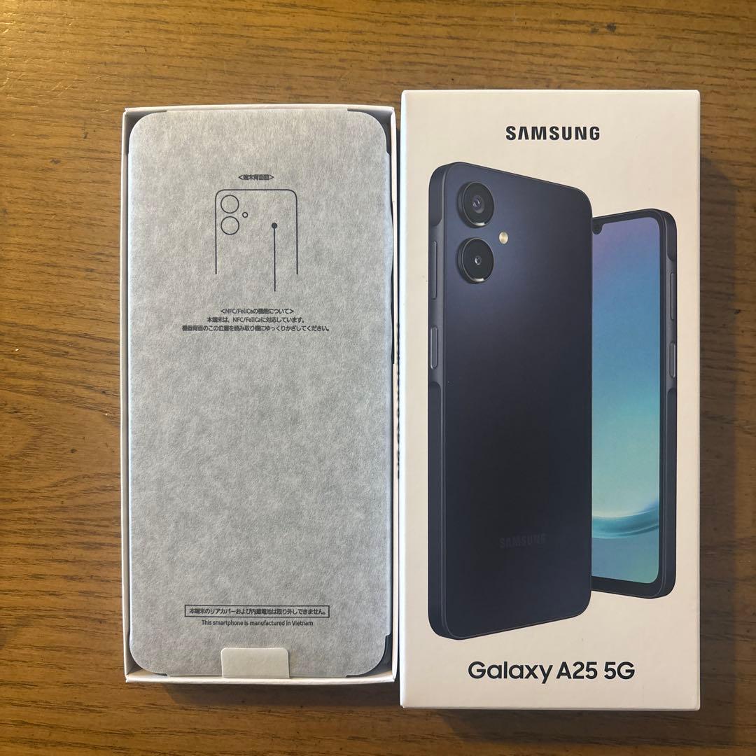 【新品】Galaxy A25 5G 64GB ブラック