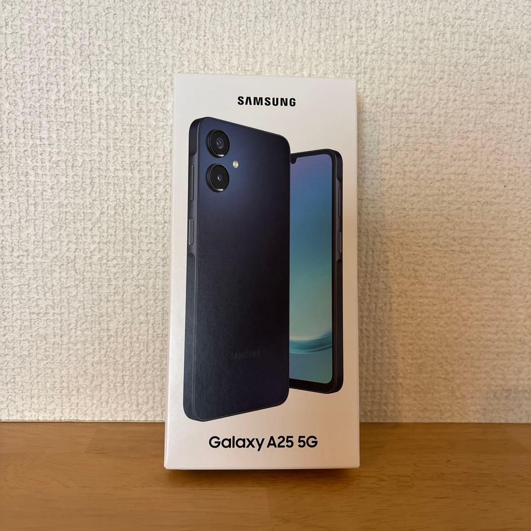 【新品】Galaxy A25 5G 64GB ブラック