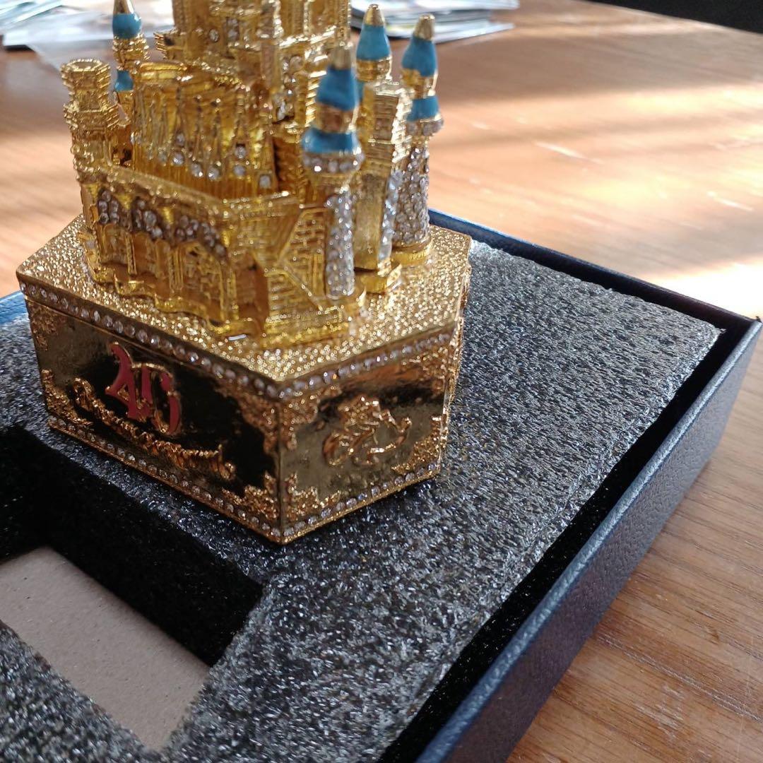 【TDR限定】Arribas Brothers 40周年シンデレラ城　小物入れ