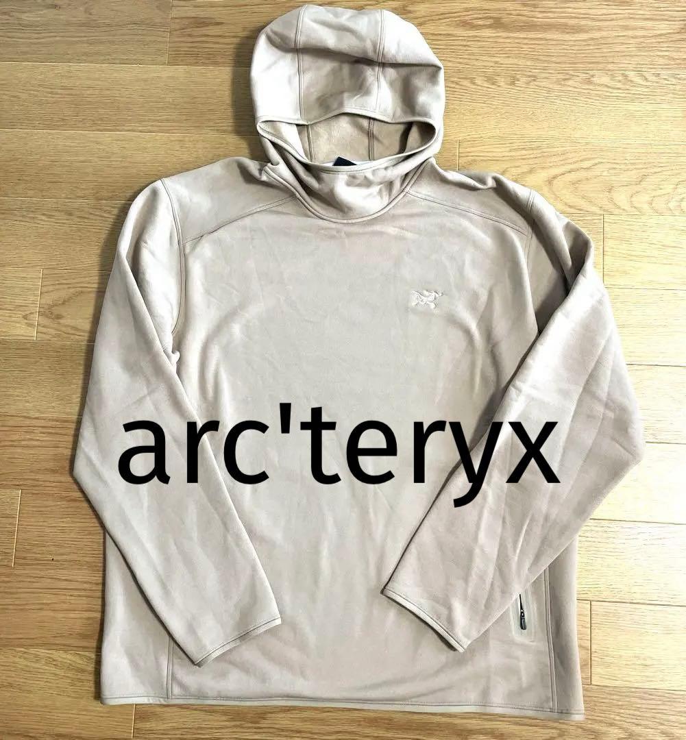 新品未使用　アークテリクス　プルオーバー　フーディ　ベージュ　XL