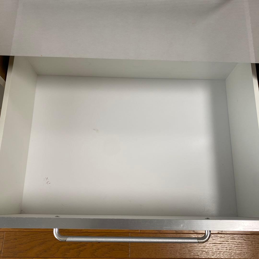 ニトリ キッチン収納キャビネット ホワイト