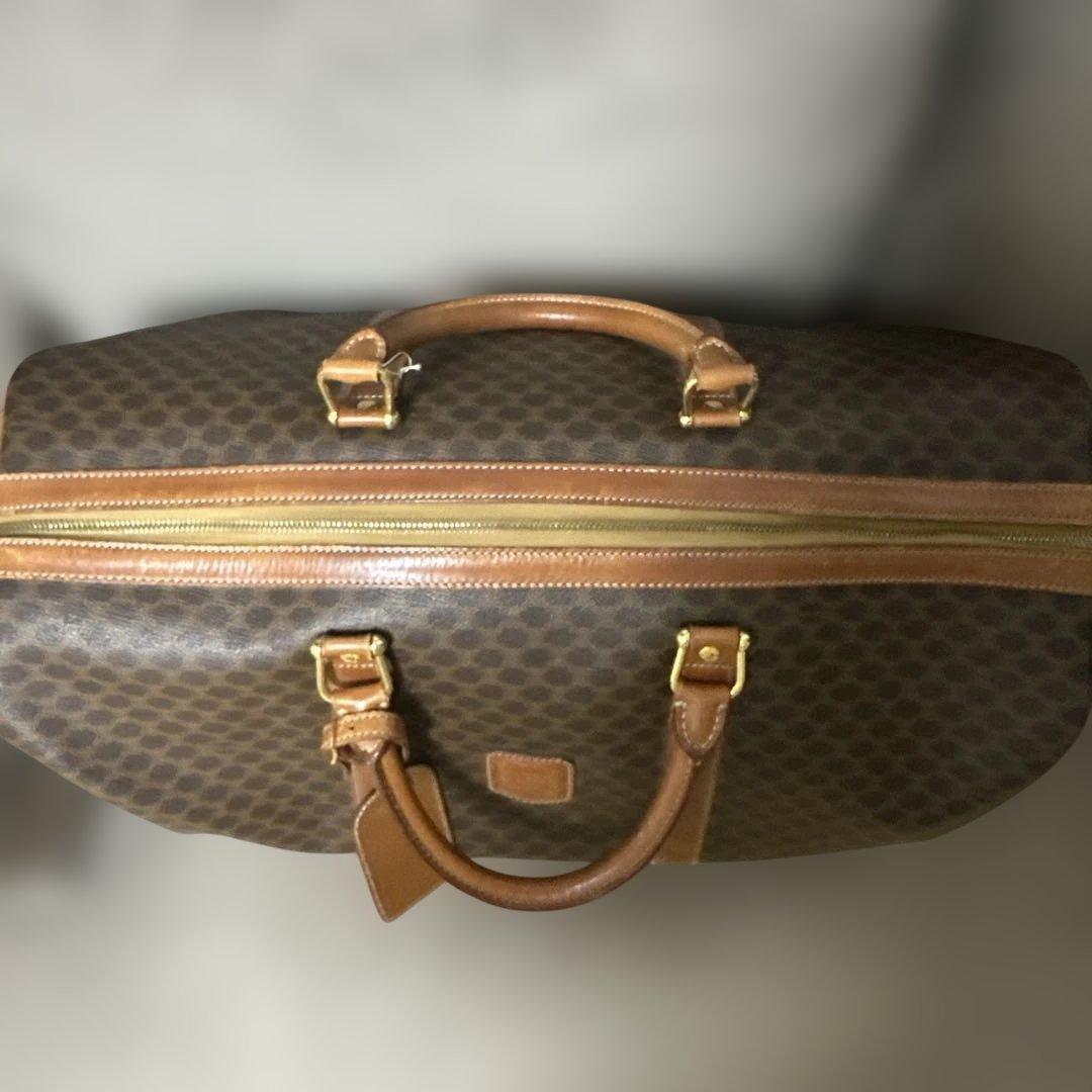 CELINE マカダム柄 ボストンバッグ 旅行カバン