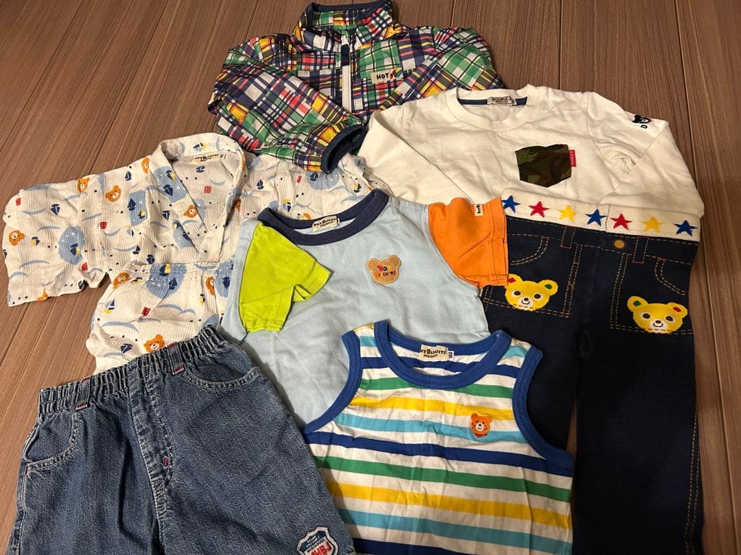 12/14まで　なつき　ミキハウス　子供服セット 22点おまとめ