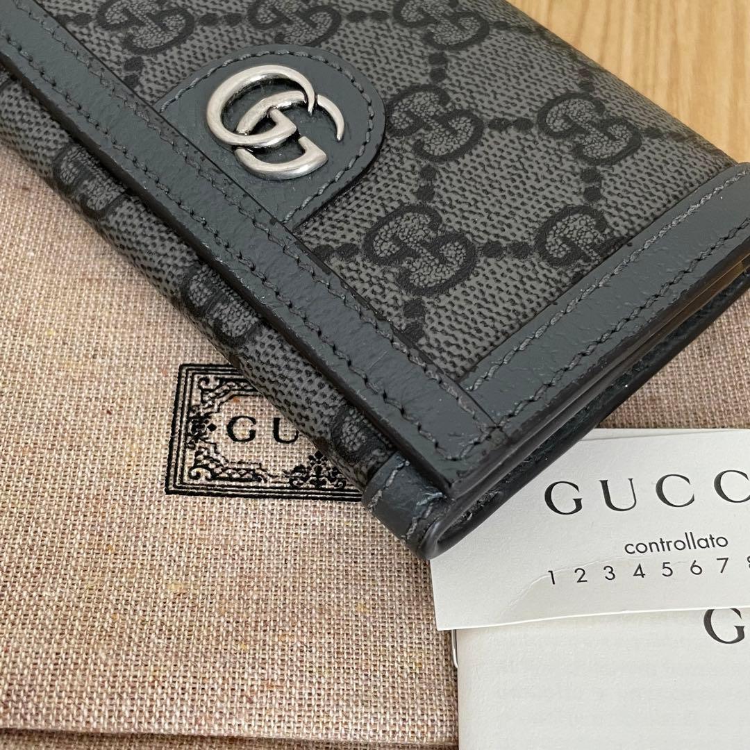 GUCCI グッチ　マーモント　オフディア　カードケース　名刺入れ　ミニ財布
