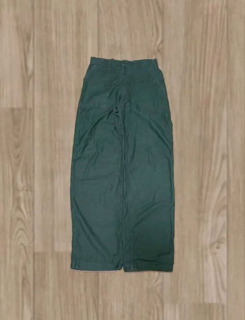 60s実物　og107ベイカーパンツ　ジッパー