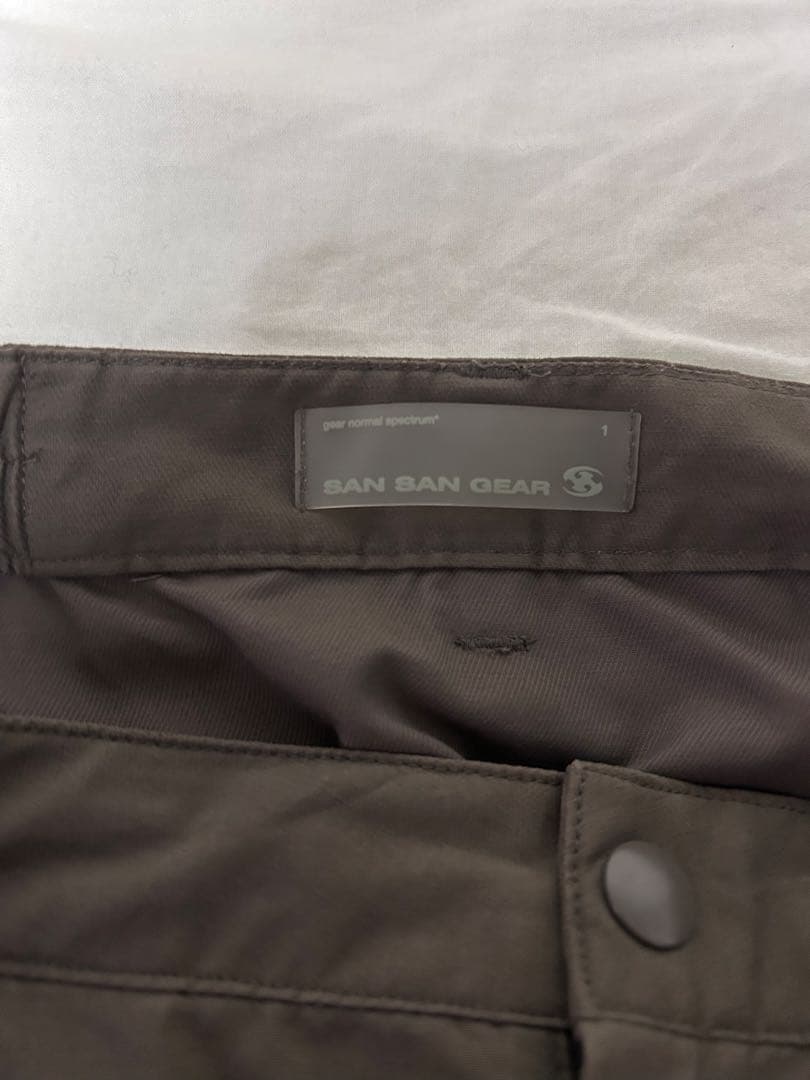 SAN SAN GEAR サイドジップパンツ