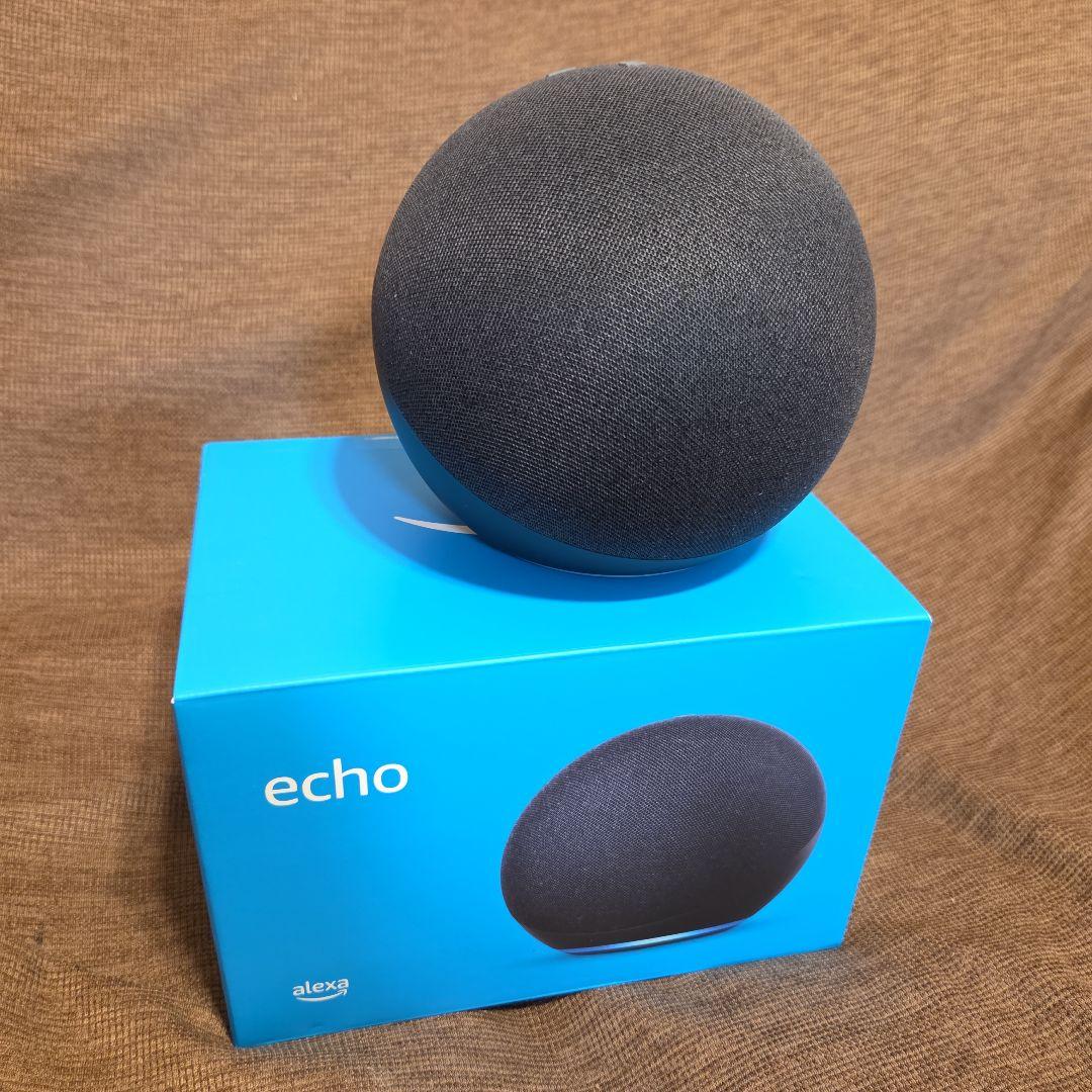 Amazon Echo (第4世代) 黒　 本体（DOTじゃない方）