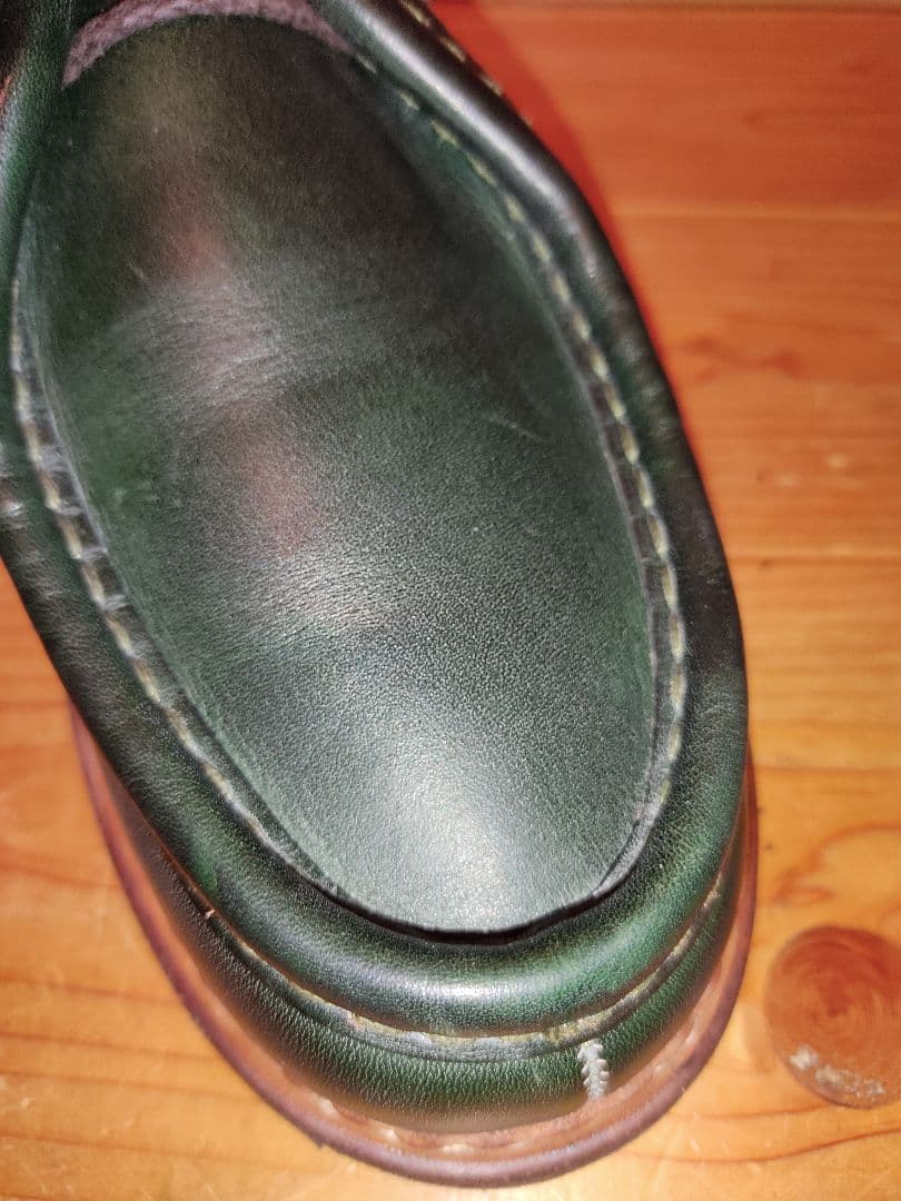 パラブーツ　ミカエル　ダークグリーン　レアカラー