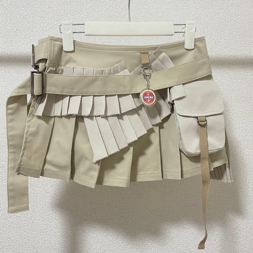 ⭐︎12/15まで限定値下⭐︎rurumu: プリーツ巻きスカート