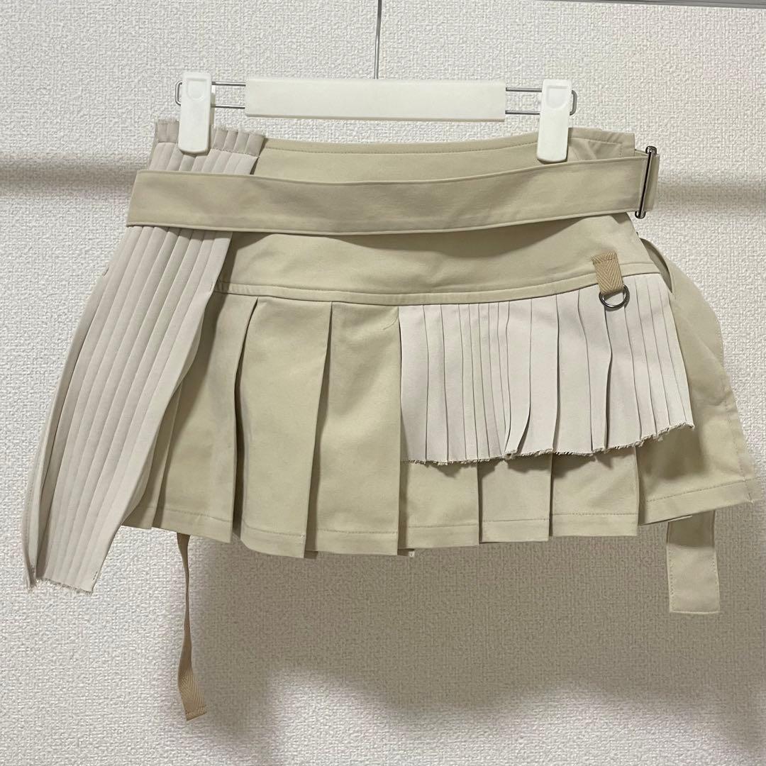 ⭐︎12/15まで限定値下⭐︎rurumu: プリーツ巻きスカート