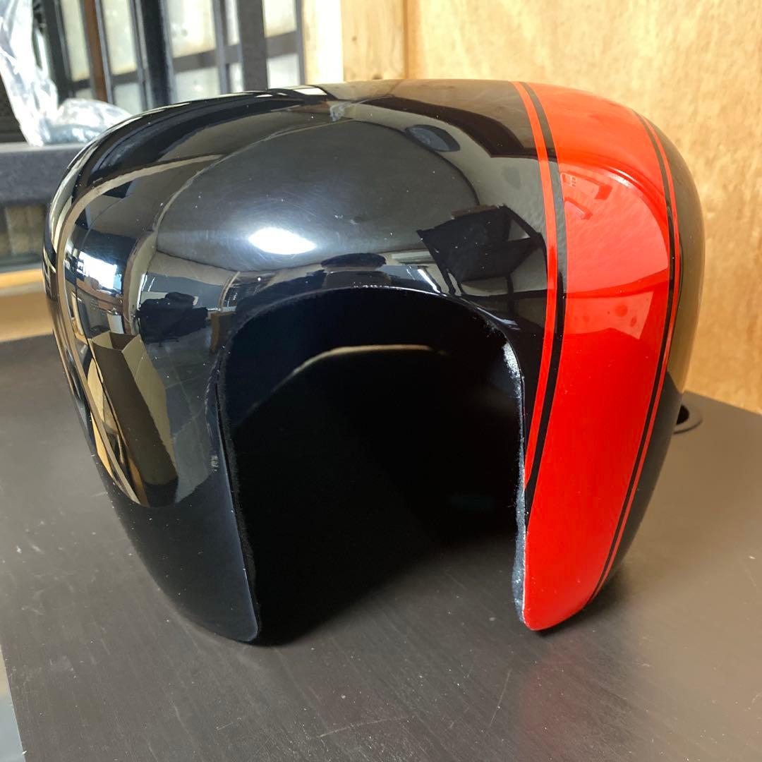 Simon Kustom ブラック／レッド グロス